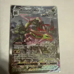 Rayquaza VMAX 218/203 Evolving Skies Alternate Art Secret Rare Pokemon TCG NM/M - Image 1