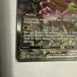 Rayquaza VMAX 218/203 Evolving Skies Alternate Art Secret Rare Pokemon TCG NM/M - Image 2