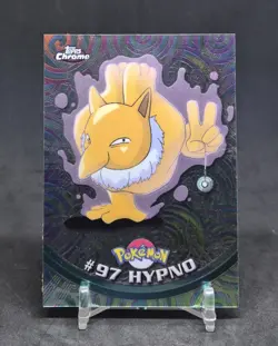 2000 TOPPS CHROME POKEMON TV ANIMATION HYPNO #97 - Image 1