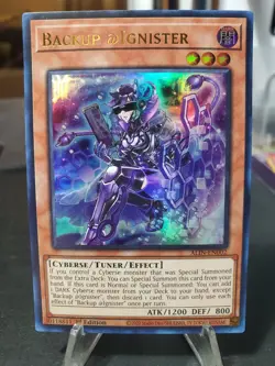 Yugioh Backup @Ignister ALIN-EN002 Ultra Rare Alliance Insight 1st Edition - Image 1