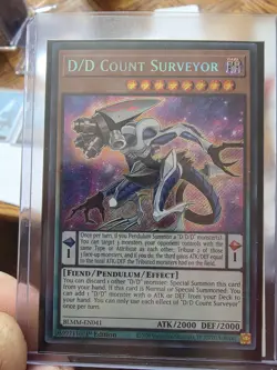 YugGiOh ~ D/D Count Surveyor BLMM-EN041 ~ 1st Edition Secret Rare ~ Pack Fresh - Image 1