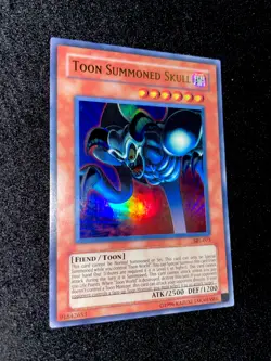 🔥 YUGIOH • TOON SUMMONED SKULL • ULTRA RARE • UNLIMITED • SRL-073 • NM/M 🔥 - Image 1