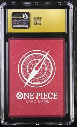 ✨ CGC 10 Pristine One Piece Crocodile OP04-058 Alternate Art Parallel Leader L/P - Image 2