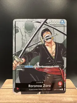 One Piece 25th Anniversary Promo Roronoa Zoro OP01-001 English - Image 1