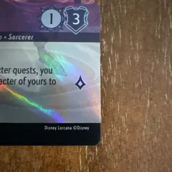 Arthur - Wizard's Apprentice #207 Disney Lorcana Holo Foil TCG Near Mint NM - Image 5