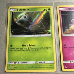 Pokemon Detective Pikachu Holo Lot of 7 Cards Bulbasaur,Jigglypuff & More All LP - Image 2