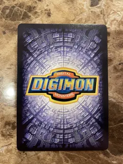 WarGrowlMon Digimon Card BO-165 Holo Rare Vintage 2001 Bandai - Image 2