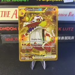 Pokemon Card Skeledirge ex 272/193 Hyper Rare Paldea Evolved Near Mint - Image 1