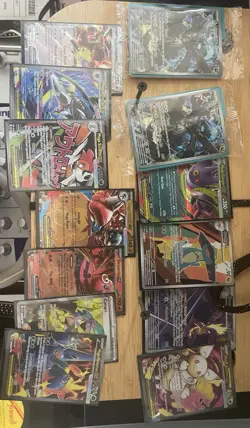 Nintendo Pokemon TCG Mega GX Mixed Card Lot - English Standard Size - Image 1