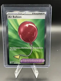 Pokemon TCG Air Ballon Full Art Mega Evolutions Card #166/132 NM/M Condition - Image 1