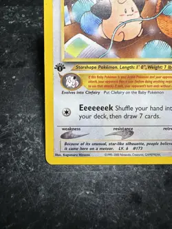 Cleffa Neo Genesis 1st Edition Regular Card 20/111 - Image 4