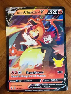 Lance's Charizard V SWSH133 Jumbo Cards Holo - Image 1