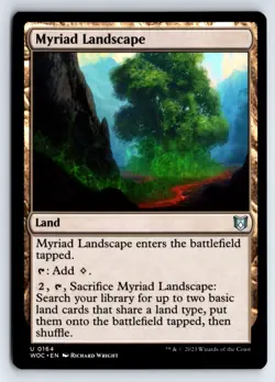 Myriad Landscape -Commander: Wilds of Eldraine - Image 1