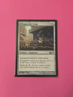 Whispersilk Cloak, MTG, M10, 221 - Image 1