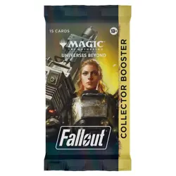 Magic The Gathering Fallout Collector Booster Pack - Sealed Pack - Image 1
