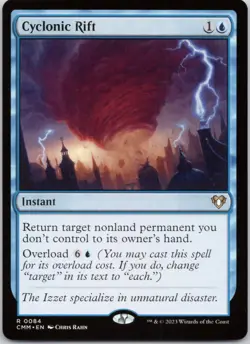 Cyclonic Rift 84 Commander Masters NM MTG - Image 1
