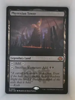 Phyrexian Tower 303 Modern Horizons 3 MH3 Mythic NM MTG 2021 - Image 1
