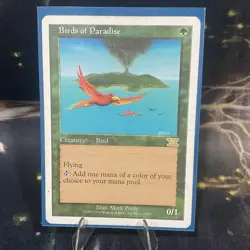 Magic the Gathering - Birds of Paradise - 7th Edition - LP - 217/350 - mtg - Image 2