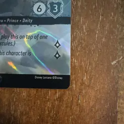 Disney Lorcana Hercules Divine Hero 215/204 Chapter 2 Enchanted - Image 4