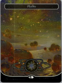 Unfinity #486 Plains (486) (Borderless) (Galaxy Foil) - Image 1