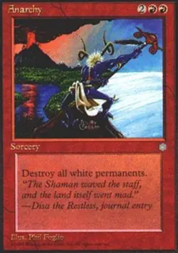 MTG Anarchy, Ice Age, Damaged, English - Image 1