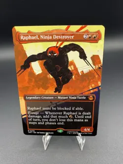 Raphael, Ninja Destroyer (Borderless) Teenage Mutant Ninja Turtles Regular 218 - Image 1