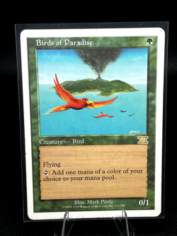 Birds of Paradise-MTG Magic The Gathering 6th Edition- Marc Poole - Image 1