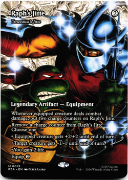 Raph's Jitte - Umezawa's Jitte (Borderless) Teenage Mutant Ninja Turtles Source - Image 1