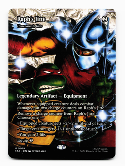 Raph's Jitte - Umezawa's Jitte (Borderless) Teenage Mutant Ninja Turtles Source - Image 3