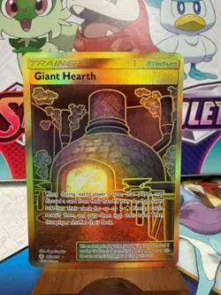 Giant Hearth 263/236 Gold - Cosmic Eclipse - Pokemon TCG - SHIPS FAST - Image 1