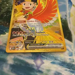 Pokemon TCG: Ethans Ho-oh EX 239/182 Destined Rivals Full Art Hyper Rare Gold NM - Image 2