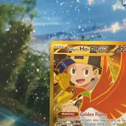 Pokemon TCG: Ethans Ho-oh EX 239/182 Destined Rivals Full Art Hyper Rare Gold NM - Image 5