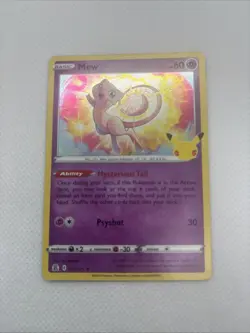 Pokemon Mew 011/025 Celebrations Holo 25th Anniversary - Image 1