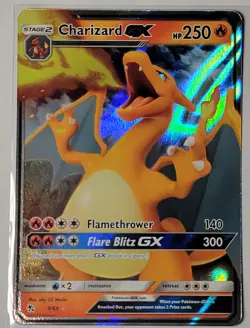 Pokemon Card - Charizard GX Hidden Fates 9/68 Ultra Rare - Image 1