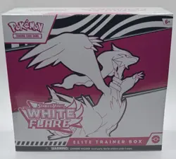 Pokemon TCG White Flare Elite Trainer Box ETB- Sealed- W/Protector Case - Image 1