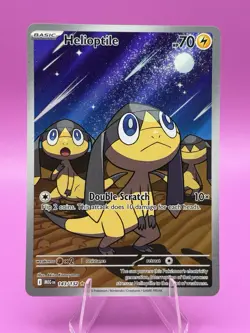Pokemon TCG Helioptile 143/132 Illustration Rare Mega Evolution NM Card - Image 1