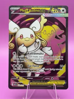 Pokemon TCG Mega Audino Ex 253/217 Ascended Heroes Ultra Rare NM - Image 1