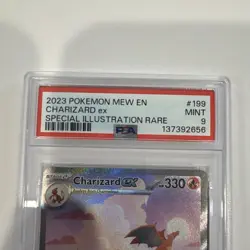 Pokemon Scarlet and Violet 151 Charizard Ex 2023 PSA 9 MINT - Image 3