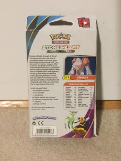 Pokemon TCG XY Ancient origins stone heart theme pack [regirock] (NEW) - Image 3