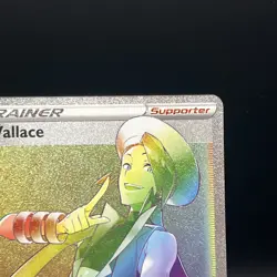 Wallace (Secret) 208/195 (NM) - SWSH12: Silver Tempest Rainbow Rare Pokemon TCG - Image 3