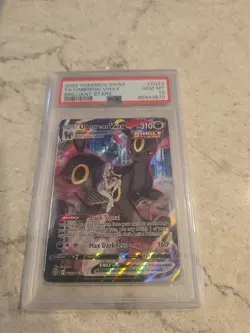 Umbreon VMAX TG23/TG30 Trainer Gallery Holo Pokemon 2022 Brilliant Stars PSA 10 - Image 1
