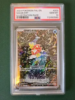 Pokemon Magikarp 203/193 IR - Paldea Evolved - PSA 10 Gem Mint - Image 1