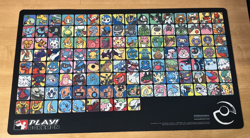 Pokemon TCG Generation 4 Sinnoh Professor Program Black Playmat 🔥 - Image 1