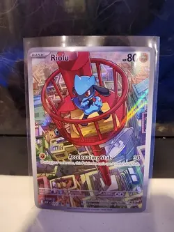 Riolu 10 | Pokemon TCG Mega Evolution | Black Star Promo Full Art English - Image 1