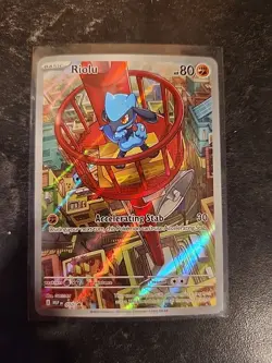 Riolu 10 | Pokemon TCG Mega Evolution | Black Star Promo Full Art English - Image 3