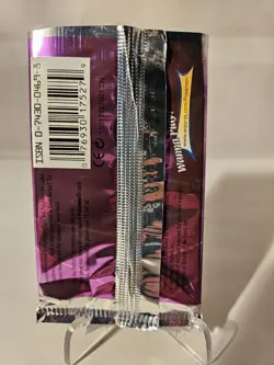 Pokemon Empty 1st Edition Neo Destiny Booster Pack Tyranitar Cut Opened From Top - Image 2