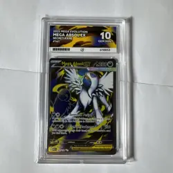 Pokemon TCG Mega Absol EX 161/132 Secret Rare Ace Grading Perfect 10 GEM MINT 🔥 - Image 1