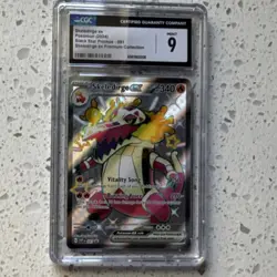 Pokemon TCG Skeledirge ex Promo Holo CGC 9 Sv Scarlet Violet 081 English - Image 1