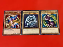 Blue-Eyes White Dragon SDK Art + Dark Magician + Dark Magician Girl | YuGiOh! - Image 1