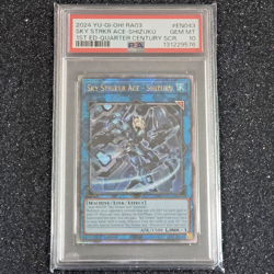2024 YU-GI-OH! RA03-QUARTER CENTURY BONANZA SKY STRIKER ACE - SHIZUKU PSA 10 - Image 3